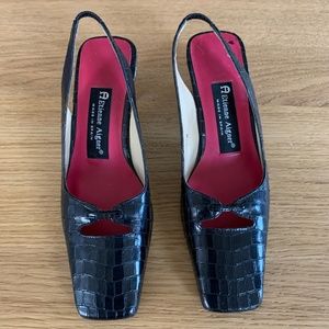 Etienne Aigner  Cain Square Pump Heels Size 6 M